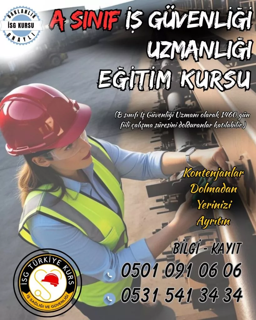 Adana İSG Uzmanlık Kursu