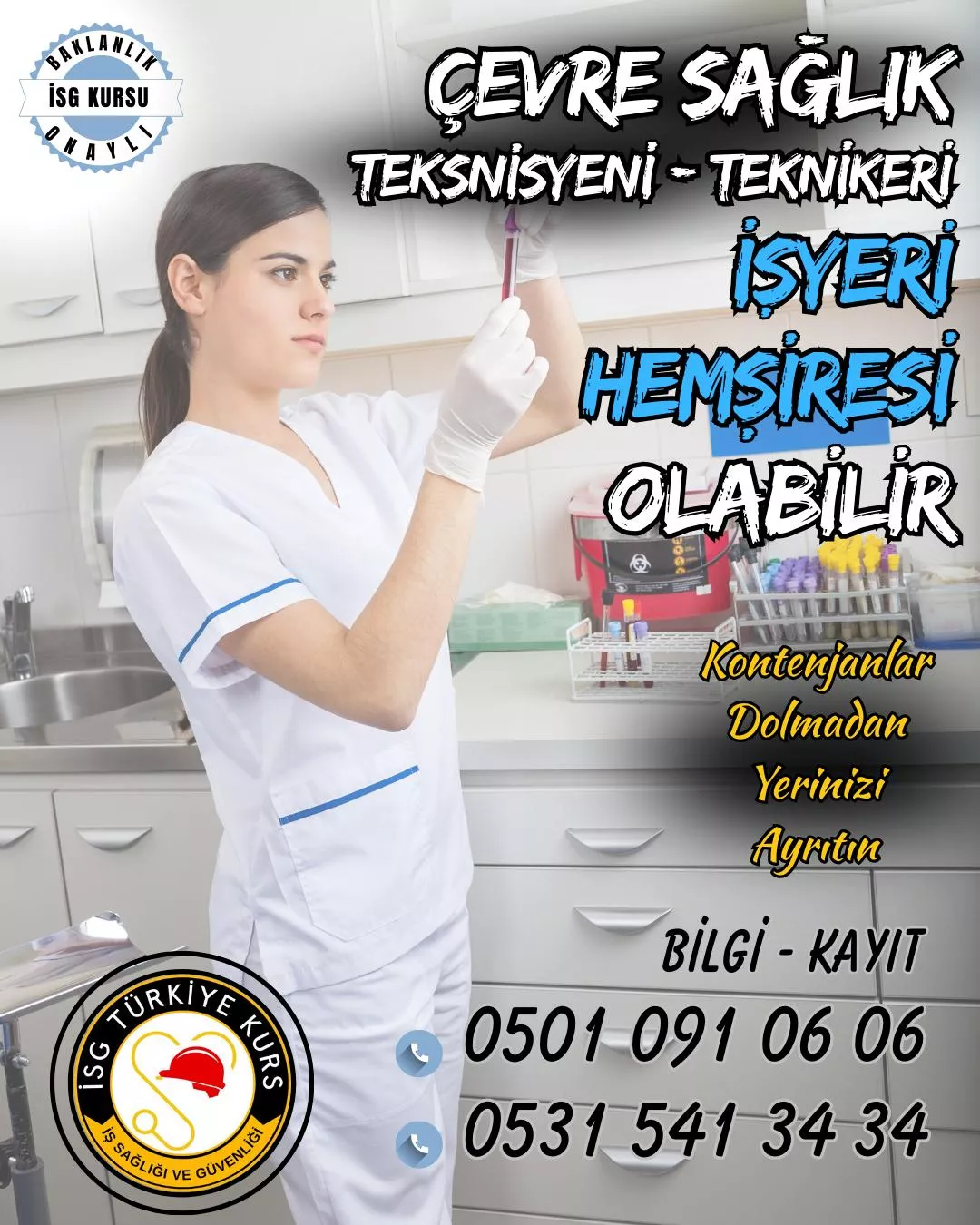 Merzifon İşyeri Hemşireliği Sertifikası Fiyatları